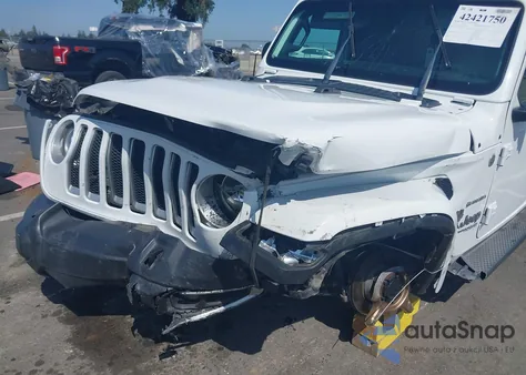 2018 Jeep Wrangler Unlimited Sahara z USA, uszkodzony, nr VIN 1C4HJXEG7JW304729